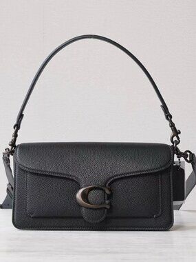 Coach Tabby 26 Shoulder Bag Crossbody Leather Authentic